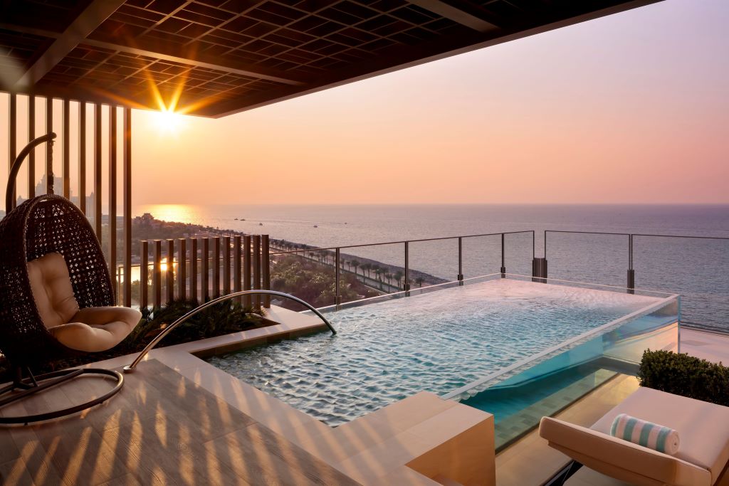 Luxury beachfront hotels with private pools
