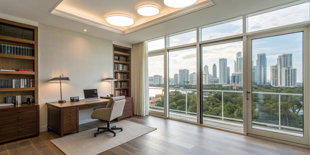 Shine a light on productivity! Discover the best home office ceiling lights for your Miami, FL space. Style, function, and comfort combined.
